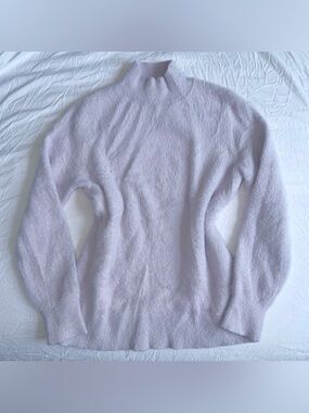 Brand New Soft Light Purple Vintage Y2K Style Size Small Retro Mock Neck Sweater